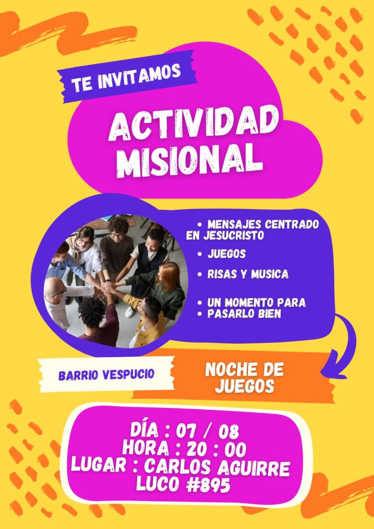 Actividad misional